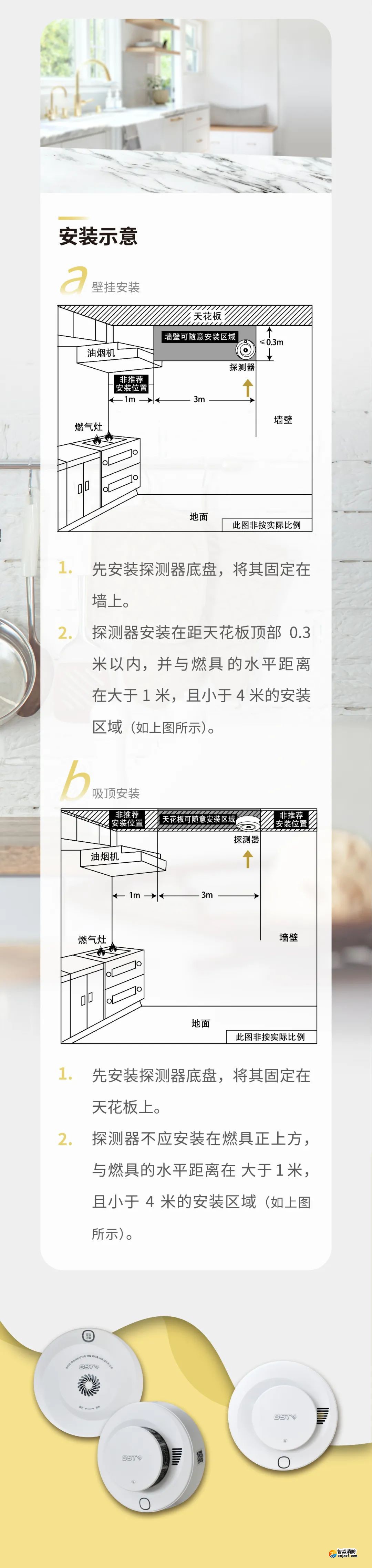 内蒙古海湾JT-230-AG-NB-CN家用可燃气体探测器参数特点